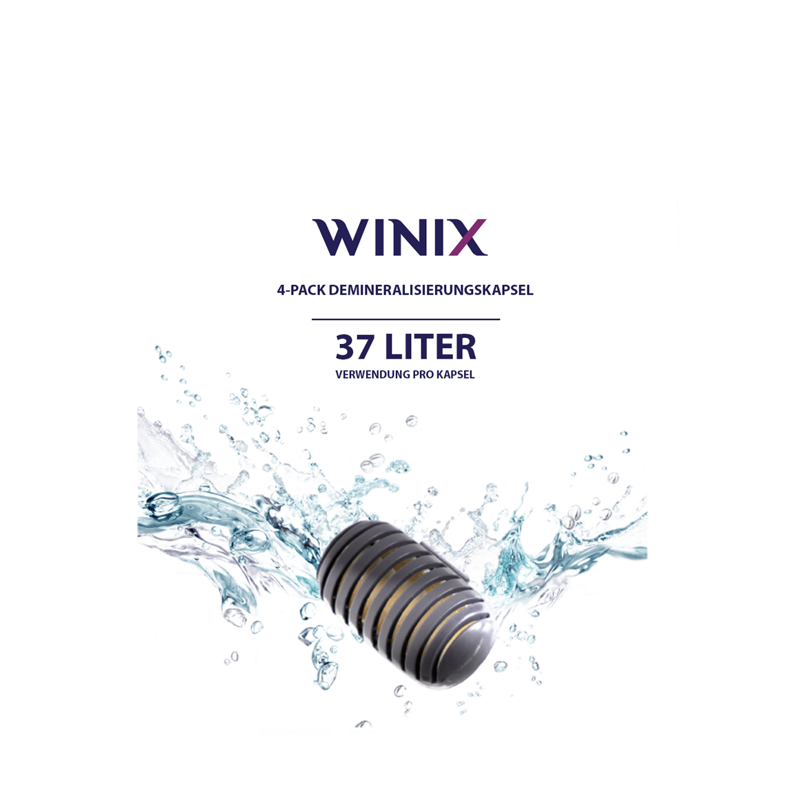 Humidificateur L500 capsules de déminéralisation