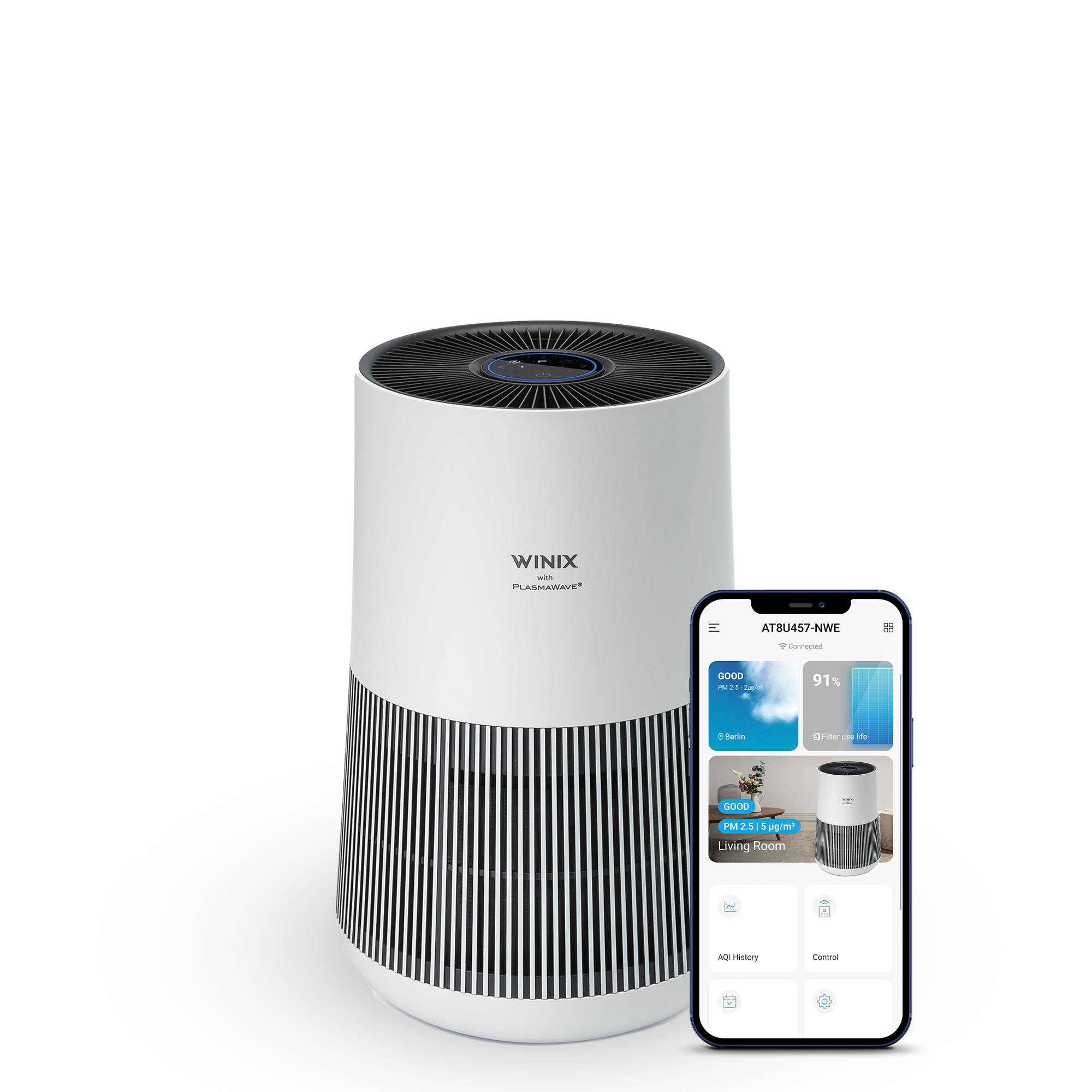 Purificateur-d'air-winix-t500-wifi